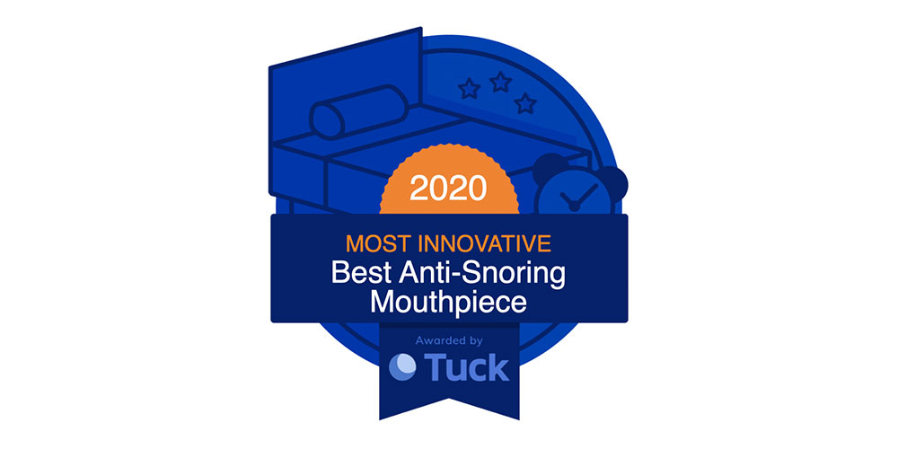 SnoreXit Rated Most Customizable Snoring Mouthpiece by Tuck