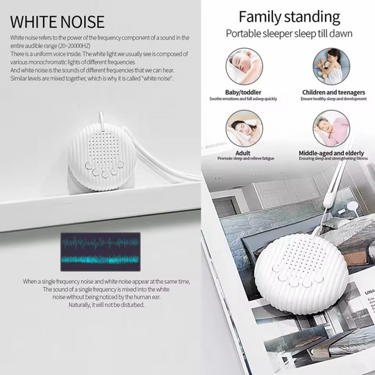 White Noise Machine, 10 Relaxing Sounds